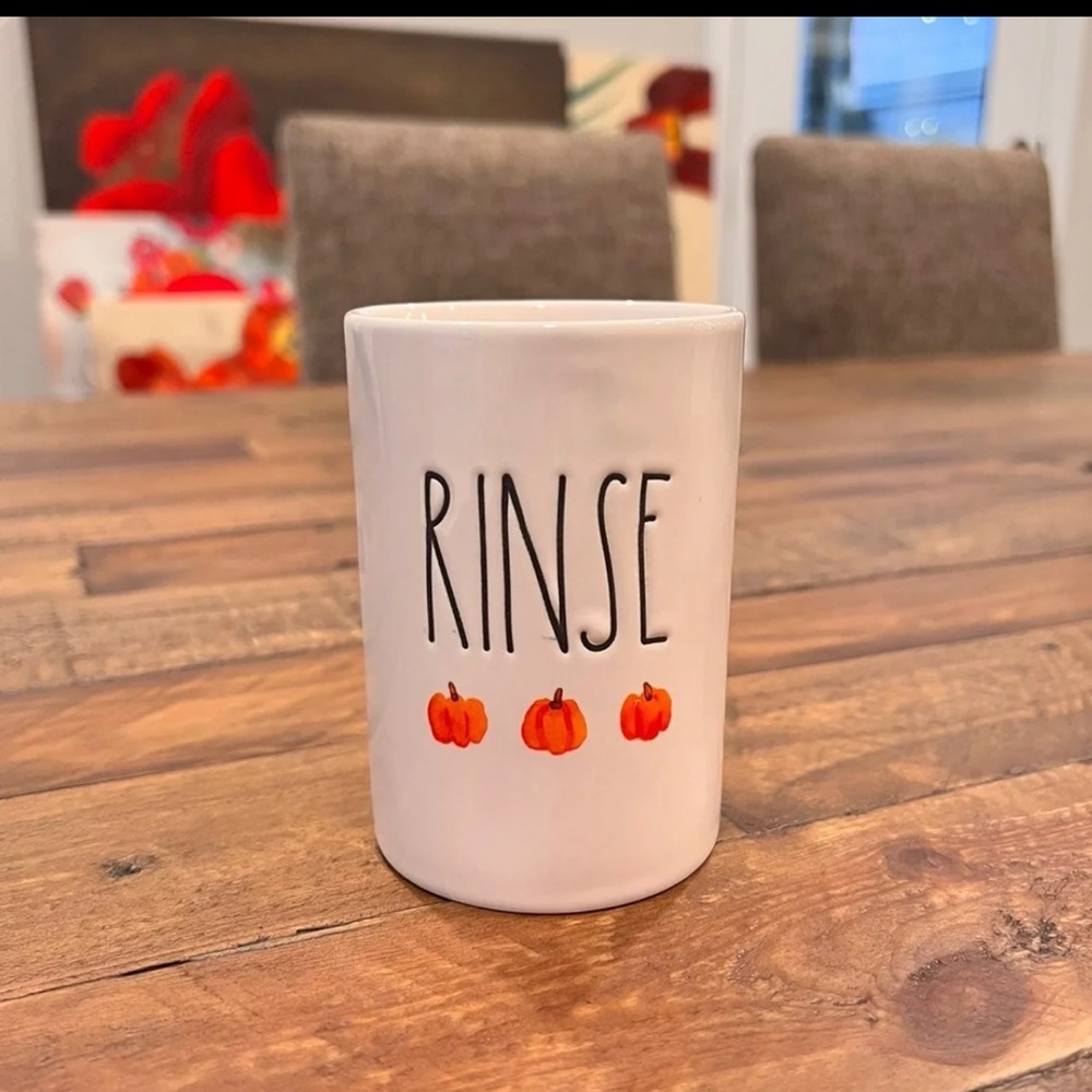 Rae Dunn RINSE Container - Picture 3 of 9